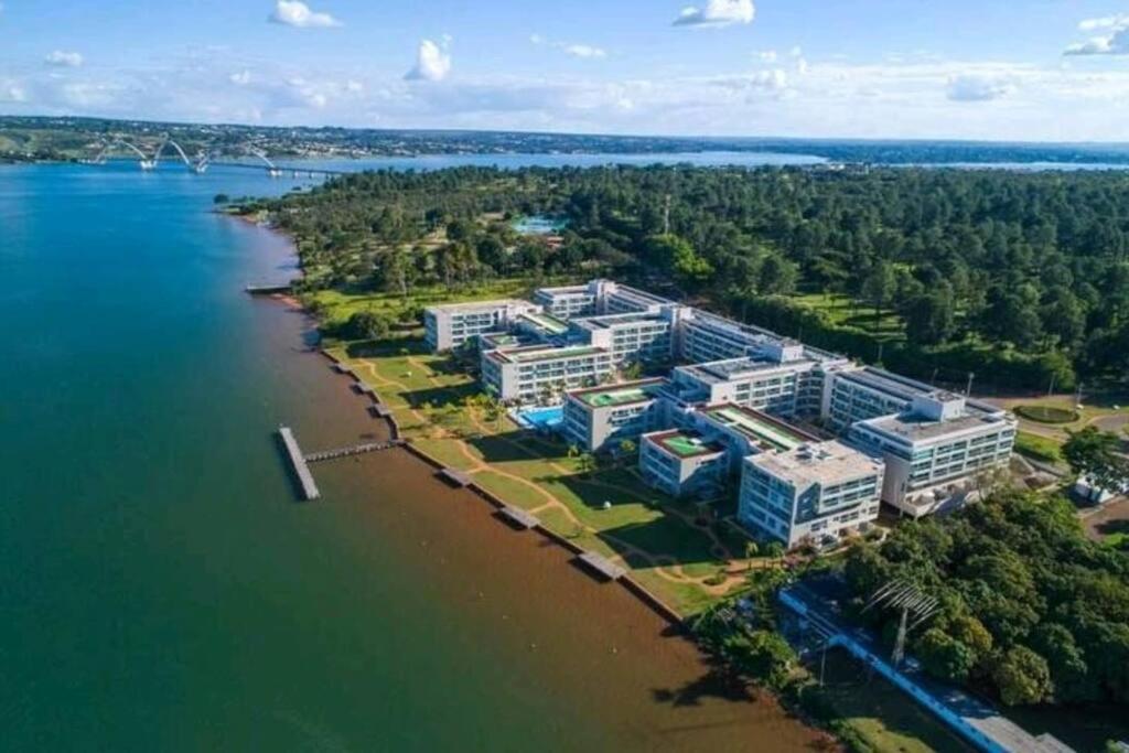 Flat De Luxo Em Um Resort! Brasilia Esterno foto