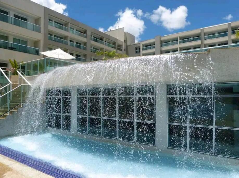 Flat De Luxo Em Um Resort! Brasilia Esterno foto